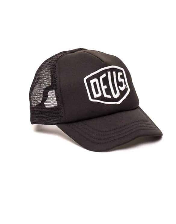 Deus Ex Machina DMS07875 Black-White Baylands Trucker Black-White Accessories Hats