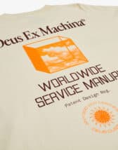 Deus Ex Machina Men Shirts Nimbus Ls Tee Dirty White DMF221418 Dirty White
