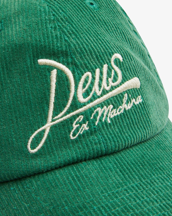 Deus Ex Machina DMF227386 Green Speciality Dad Cap Green Accessories Hats