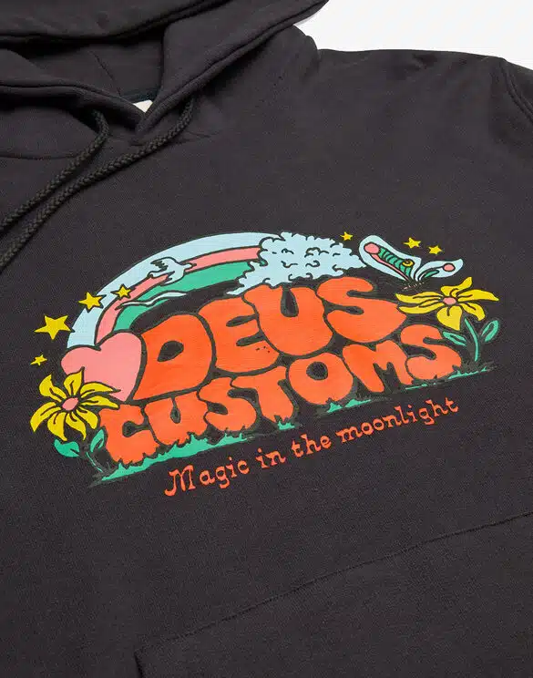 FLUX ✖︎Deus ex Machina SR Mサイズ Sequence Hoodie Shadow Black | Deus Ex Machina | Watch Wear