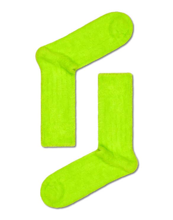 Happy Socks Fluffy Friend Green Socks FFS01-7000 Socks
