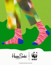 Tigers Roaring Back Socks Happy Socks TIG01-3300 Socks Sokid WWF x Happy Socks Erikollektsioonid