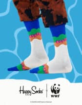 Coral Reef Rescue Socks Happy Socks COR01-0200 Socks Sokid WWF x Happy Socks Erikollektsioonid