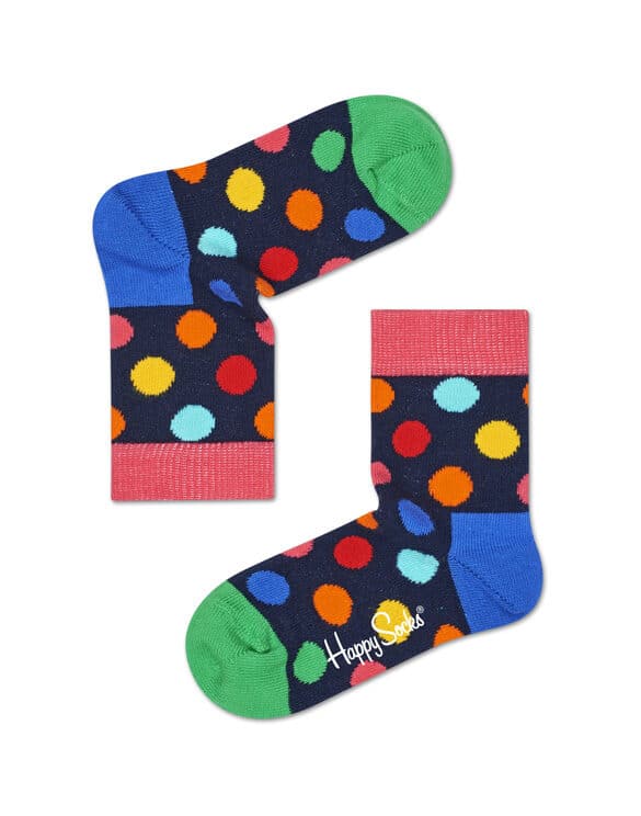 Happy Socks Kids Big Dot Socks KBDO01-6001 Socks Kids socks
