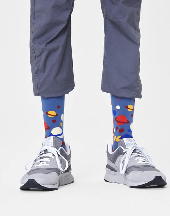 Happy Socks The Milky Way Blue Socks MIL01-9700 Socks