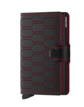 Secrid Accessories Wallets & cardholders Miniwallets Miniwallet Fuel Black-Red MFu-Black-Red