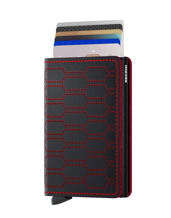 Slimwallet Fuel Black-Red | Secrid wallets & card holders