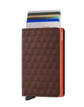 Slimwallet Optical Brown-Orange | Secrid wallets & card holders