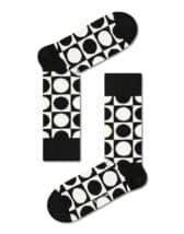 Happy Socks 4-Pack Black & White Socks Gift Set XBLW09-9101 Socks Gift Boxes