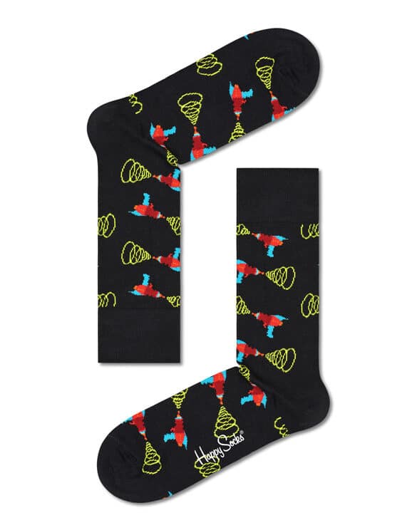 4-Pack Space Socks Gift Set Happy Socks XSPA09-0200 Socks Gift Boxes