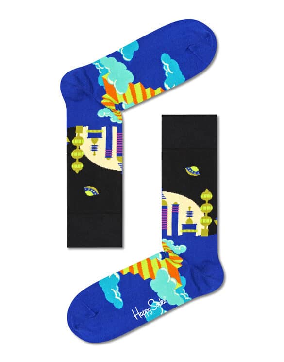 Happy Socks XSPA09-0200 4-Pack Space Gift Set Sokid Sokid Kinkekomplektid