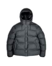 Rains 15060-05 Slate Puffer Jacket Slate Men Women  Outerwear Outerwear Winter coats and jackets Winter coats and jackets