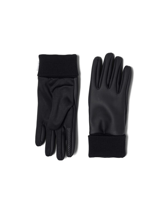 Rains Gloves Black Nutikindad Watch Wear