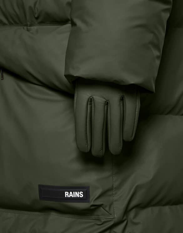 Rains 16720-03 Green Gloves Green Accessories   Gloves