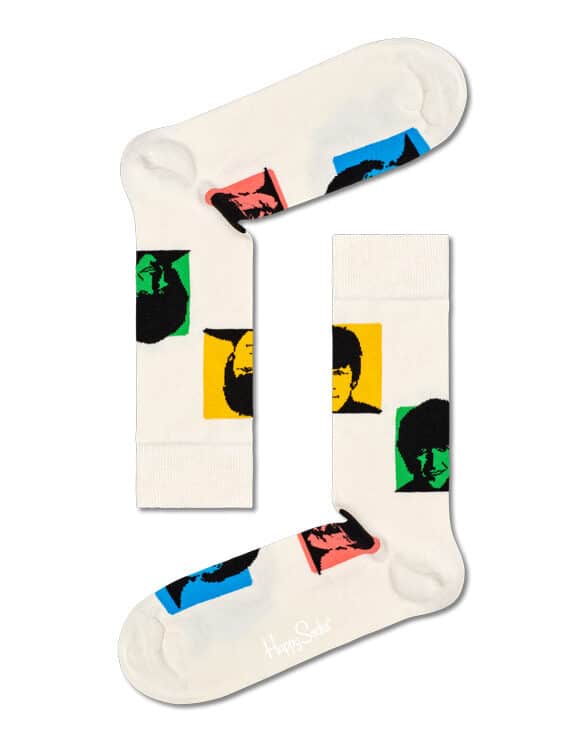 Happy Socks Beatles Silhouettes Socks BEA01-1300 Socks The Beatles x Happy Socks