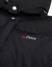 Deus Ex Machina DMF226317-Black } Summit Puffer Jacket Black Men Outerwear
