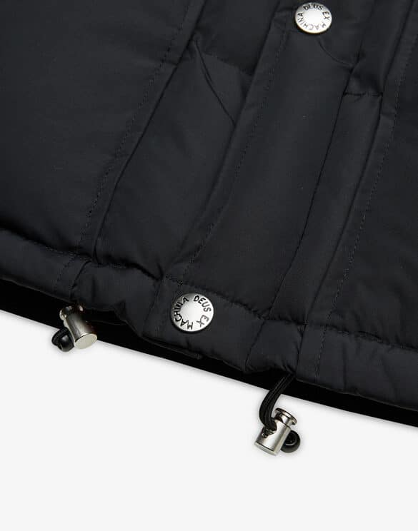 Deus Ex Machina Men Outerwear Summit Puffer Jacket Black DMF226317-Black
