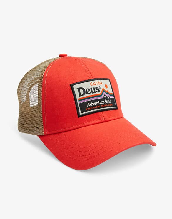 Deus Ex Machina DMF227338 Red Clay Polar Trucker Red Clay Accessories Hats