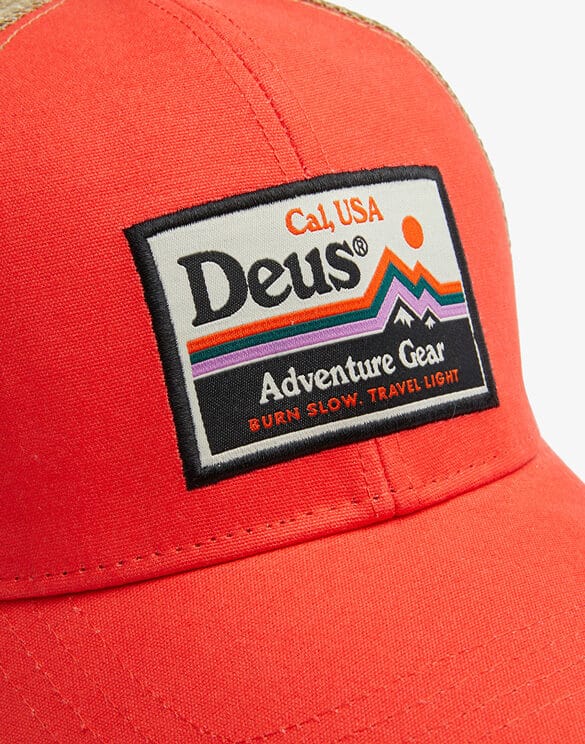 Deus Ex Machina DMF227338 Red Clay Polar Trucker Red Clay Accessories Hats