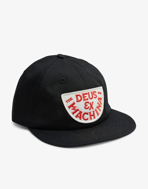 Deus Ex Machina DMF227431 Black Frontier Felt Cap Black Accessories Hats