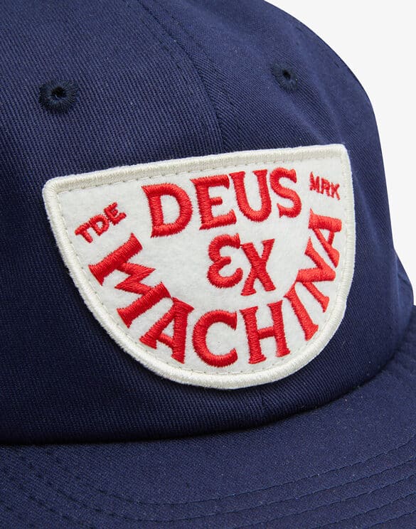 Deus Ex Machina DMF227431 Navy Frontier Felt Cap Navy Accessories Hats
