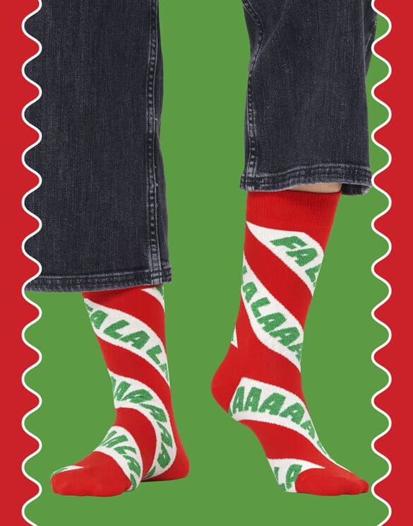 Fa La La La Socks Happy Socks FAL01-4300 Socks Christmas Socks