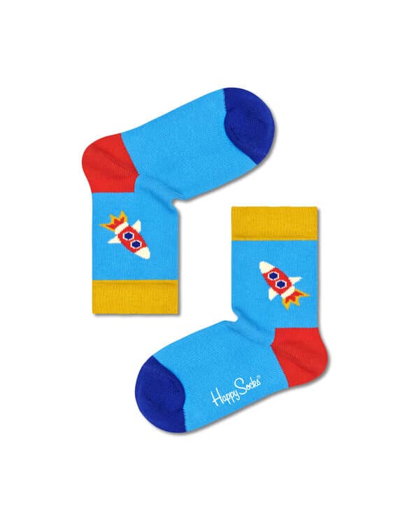 Kids Rocket Socks Happy Socks KROK01-6000 Socks Fall/Winter 2022 Kids socks