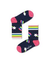 Kids Shooting Star Rib Socks Happy Socks KSST14-6500 Socks Fall/Winter 2022 Kids socks