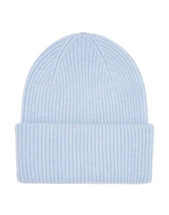 Colorful Standard Merino Wool Hat Polar Blue Müts Watch Wear