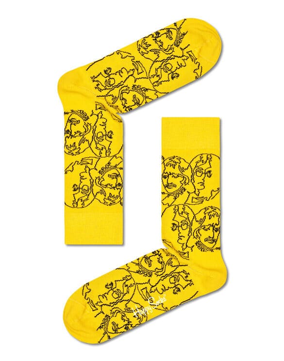 Happy Socks XBEA09-0200 The Beatles 4-Pack Gift Set Sokid The Beatles x Happy Socks Kinkekomplektid