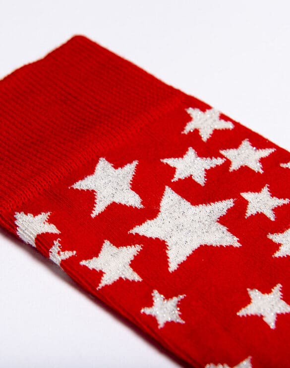 1-Pack Stars Gift Box Happy Socks XSTG01-4300 Socks Christmas Socks Gift Boxes