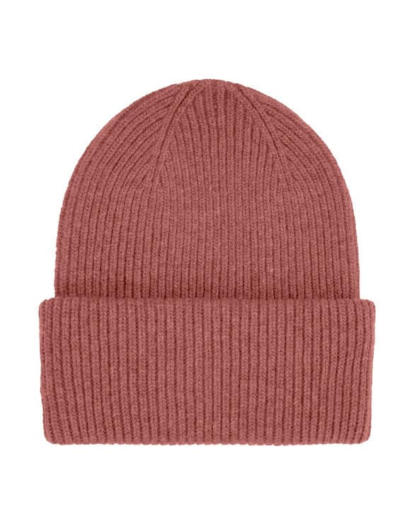 Colorful Standard Merino Wool Hat Rosewood Mist Müts Watch Wear