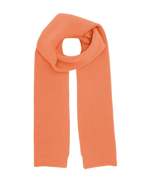 Colorful Standard Merino Wool Scarf Sandstone Orange Sall Watch Wear