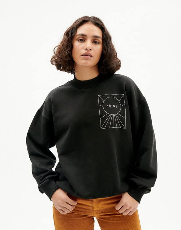 Thinking Mu Women Sweaters & Hoodies Shine Sweatshirt WSS00111