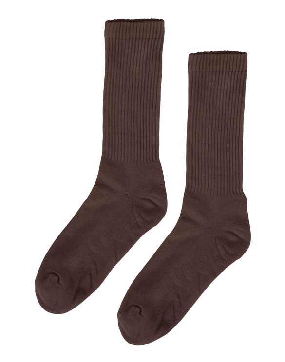 Organic Active Coffee Brown Socks | Colorful Standard | Watch Wear