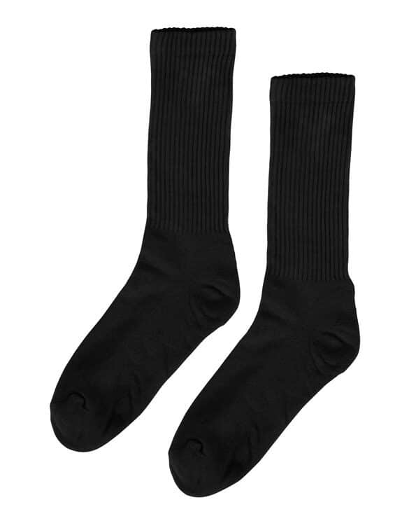 Colorful Standard Accessories Socks Organic Active Deep Black Socks CS6005-Deep Black