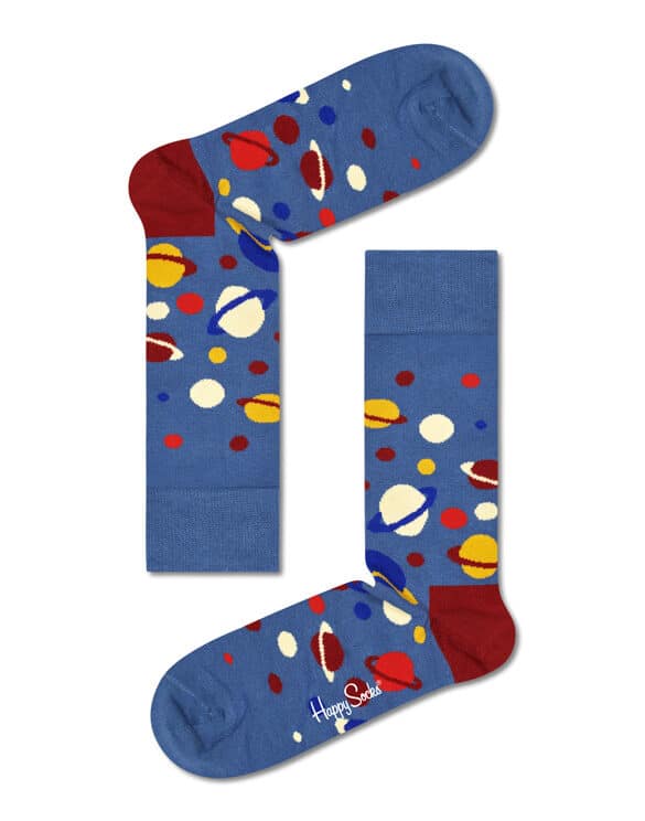 Happy Socks 3-Pack Outer Space Socks Gift Set Socks XOSP08-9350 Socks Fall/Winter 2022 Gift Boxes