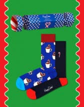 Happy Socks XCCC02-6500 2-Pack Candy Cane & Cocoa Gift Set Sokid Sokid Jõulusokid Kinkekomplektid