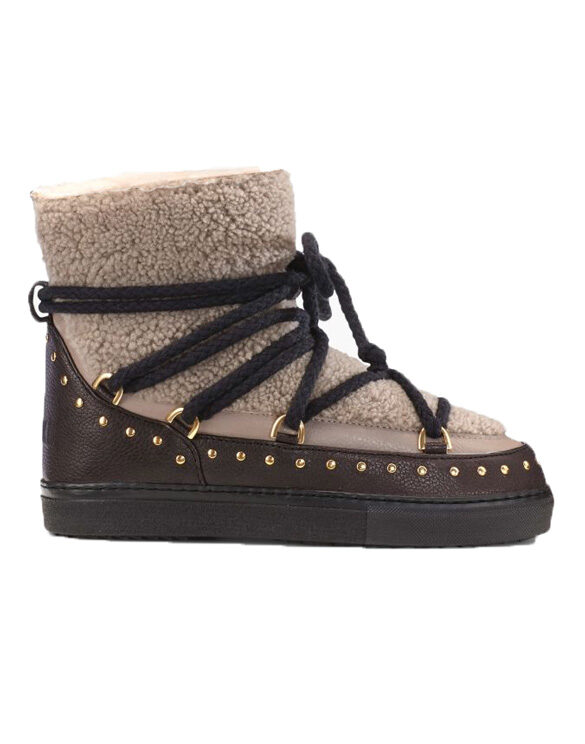 Inuikii Curly Rock Taupe Winter Boots 70102-076-Taupe Women Footwear