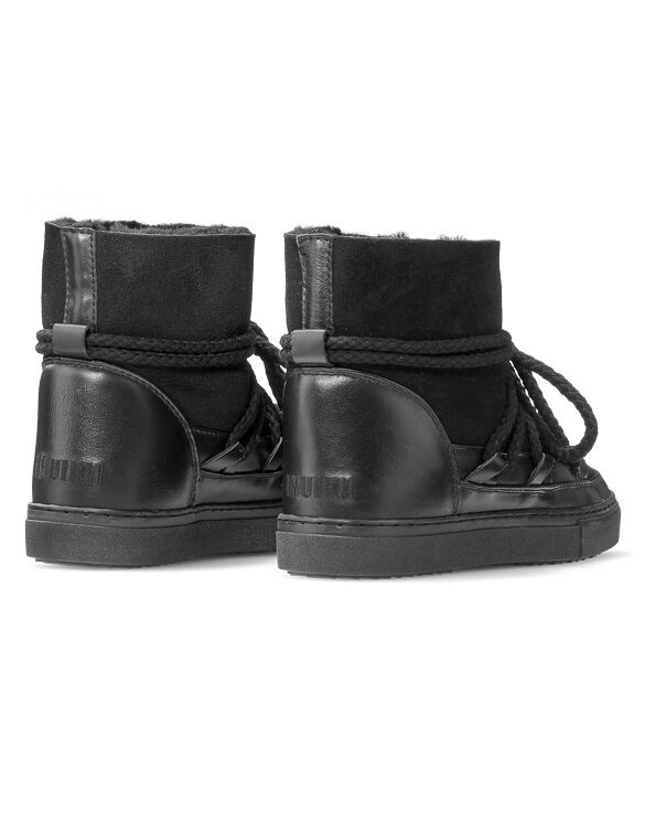 Inuikii Classic Sneaker Black Winter Boots 70202-005-Black Women Footwear Boots
