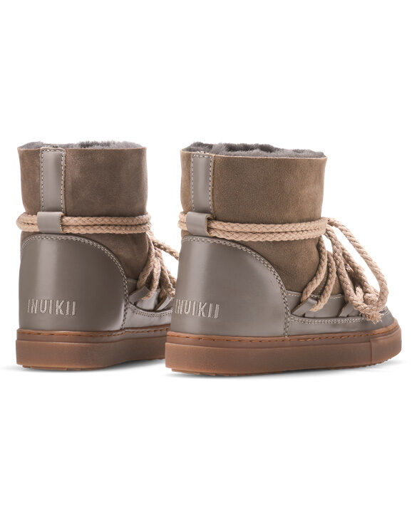 Inuikii Classic Sneaker Taupe Winter Boots 70202-005-Taupe Women Footwear