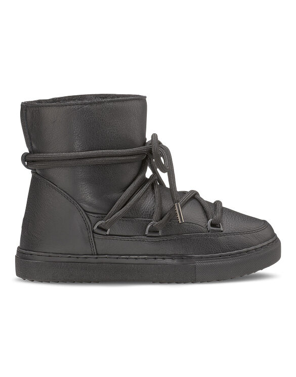 Inuikii Nappa Sneaker Black Winter Boots 70202-087-Black Women Footwear