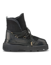 Inuikii Endurance Trekking Black Winter Boots 70202-112-Black Women Footwear