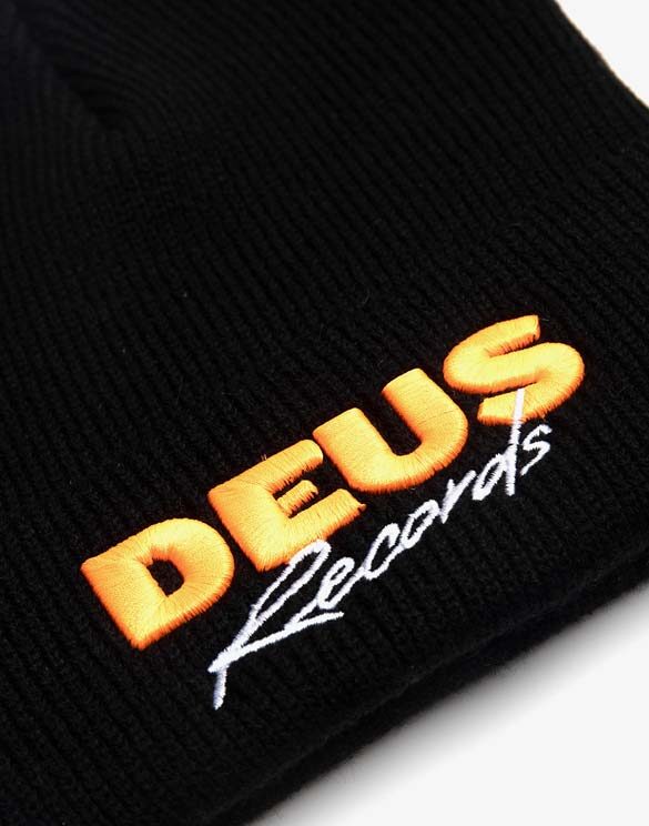 Deus Ex Machina Aksessuaarid Mütsid Compact Beanie Black Müts DMF227420-Black