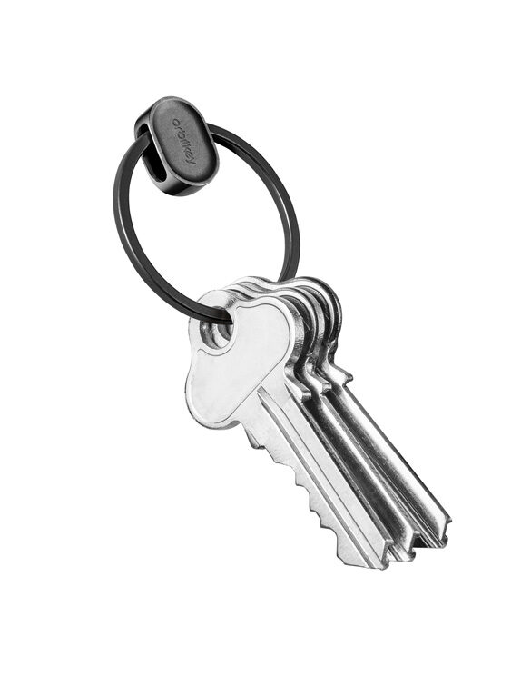 Orbitkey Keychains Ring V2-Black PRN2-BLK-102