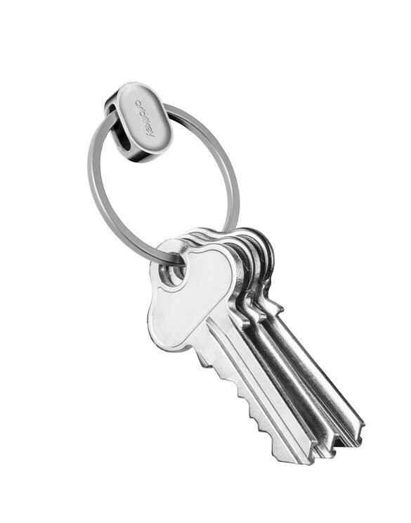 Orbitkey Keychains Ring V2-Silver PRN2-SLV-102