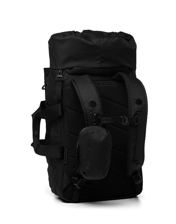pinqponq PPC-BLX-002-801E Blok Medium Construct Black Accessories Bags Backpacks