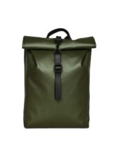 Rains 13610-65 Evergreen Rolltop Rucksack Mini Evergreen Accessories Bags Backpacks