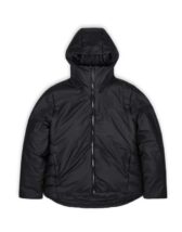 Rains 15700-01 Black Loop Jacket Black Men Women  Outerwear Outerwear Spring and autumn jackets Spring and autumn jackets