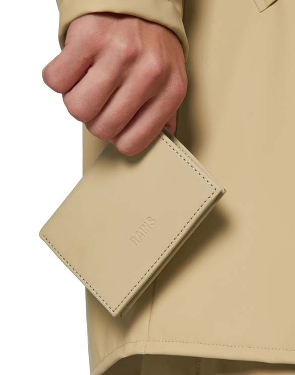 Rains 16020-24 Sand Folded Wallet Sand Accessories Wallets & cardholders Regular wallets